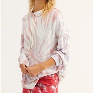 Free People Best Catch Tie Dye Pullover
